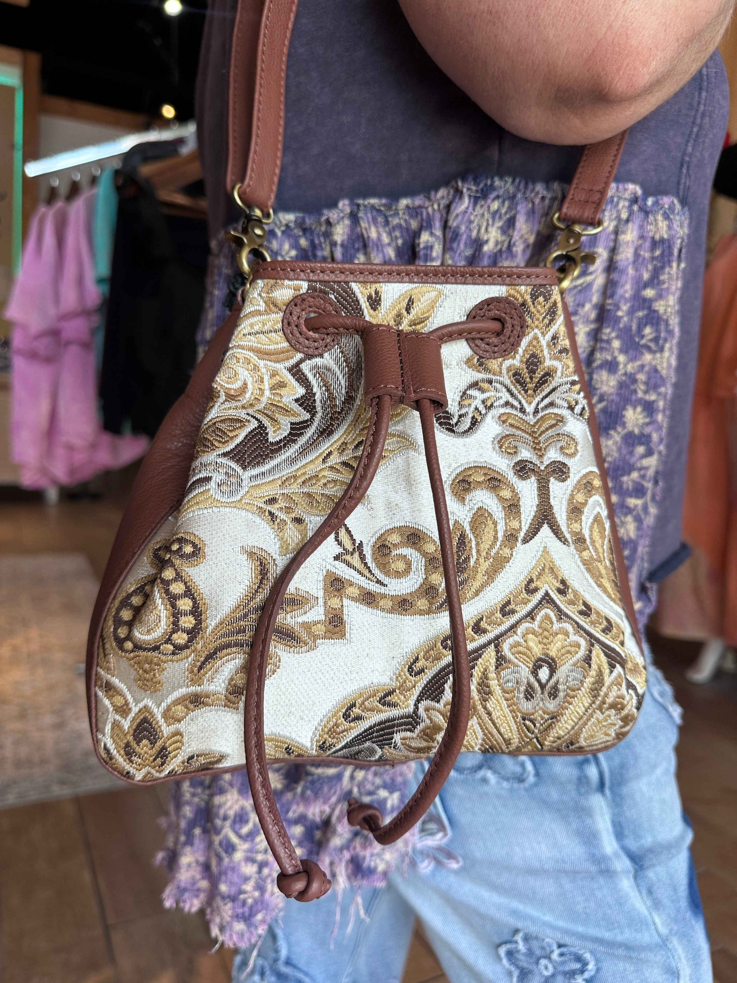 Boho Bucket Bag (Myra)