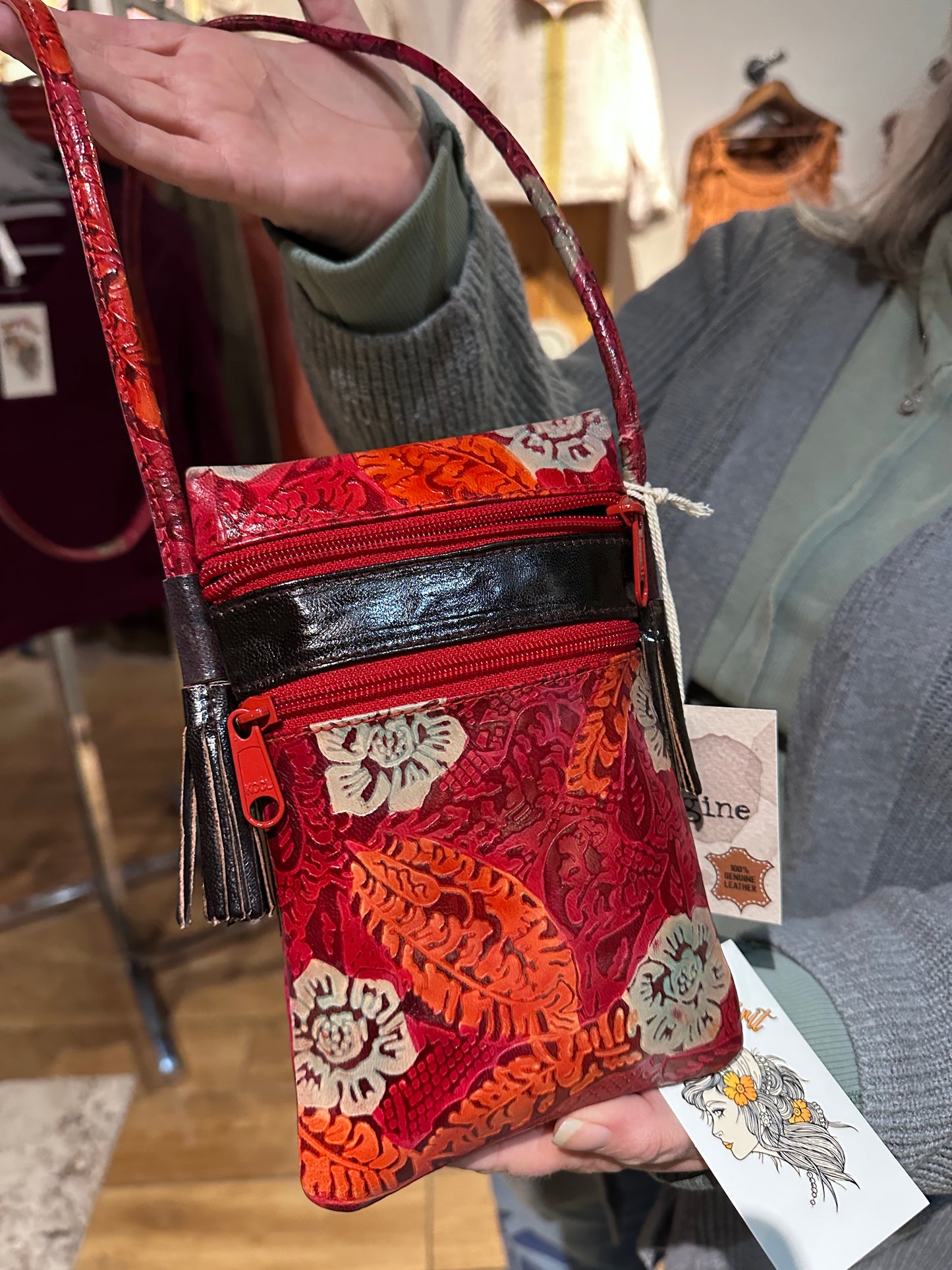 I See Red Crossbody