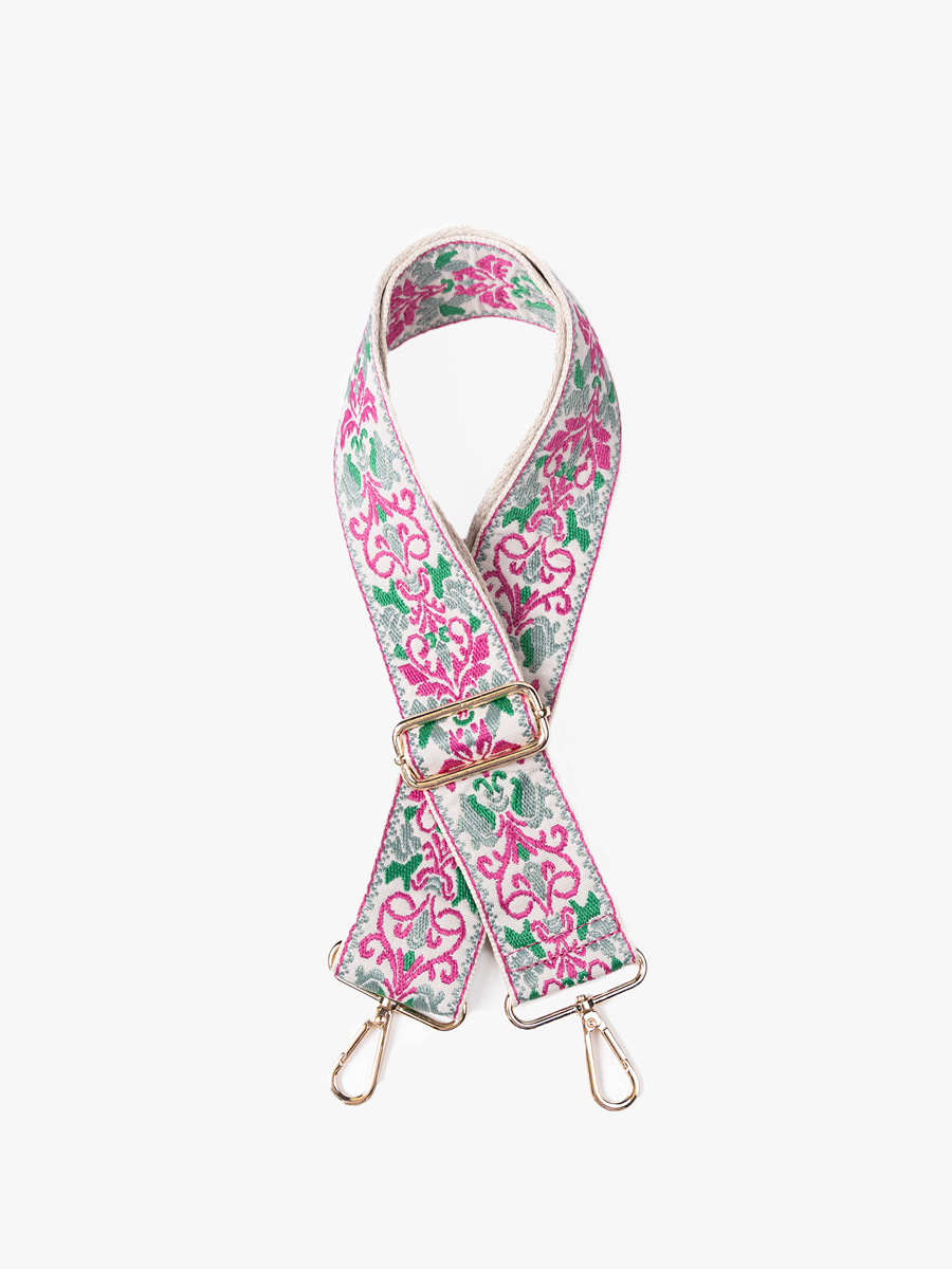 Boho Vine Guitar Strap