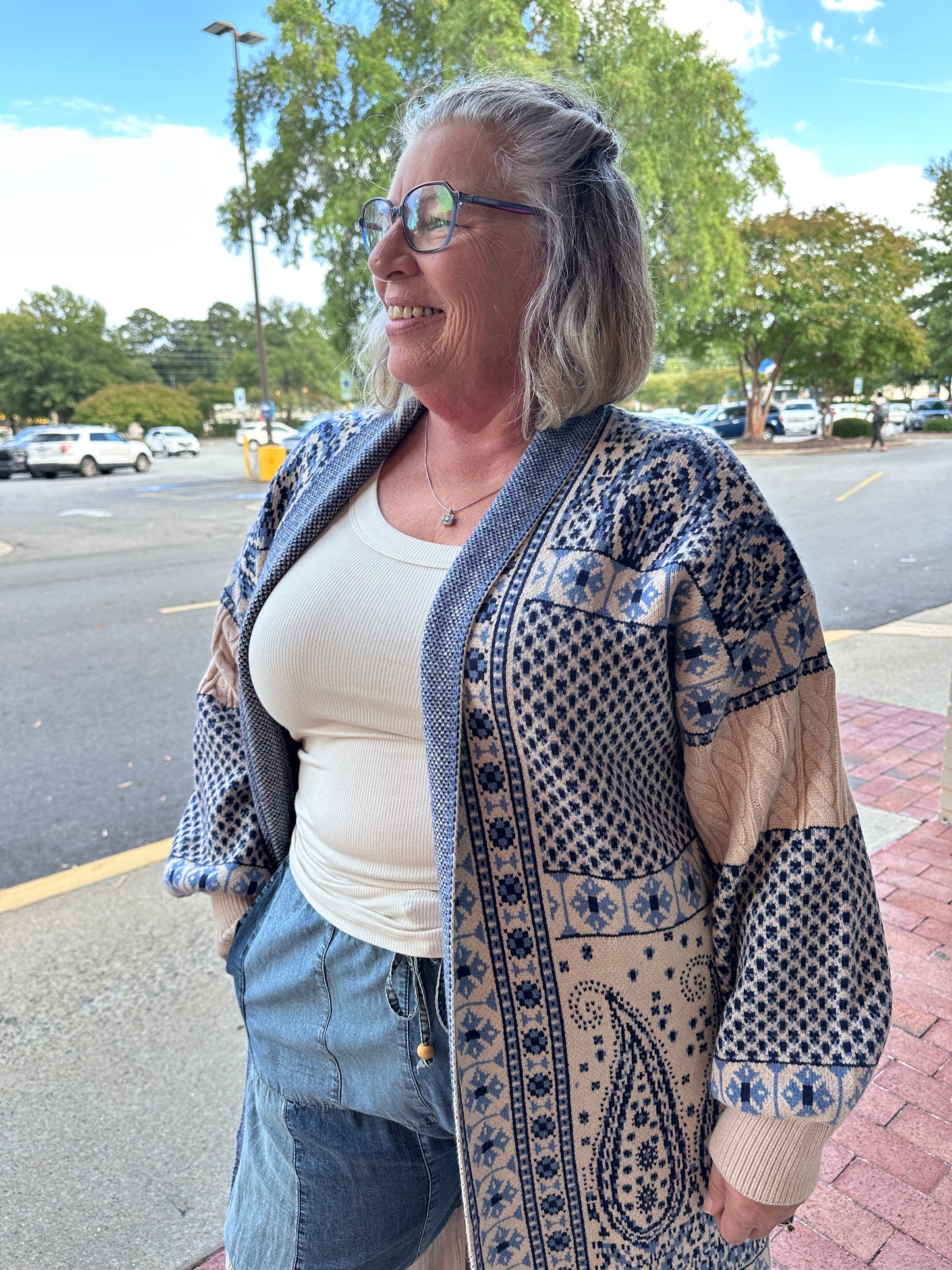 Cozy Paisley Sweater