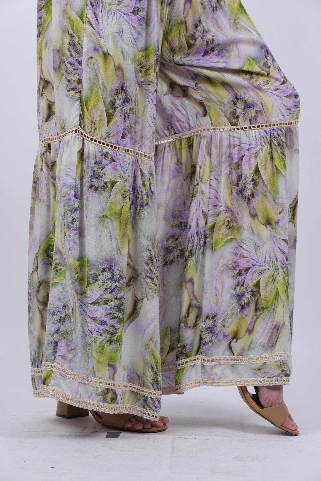 Boho Flared Pants (Sacred Threads)