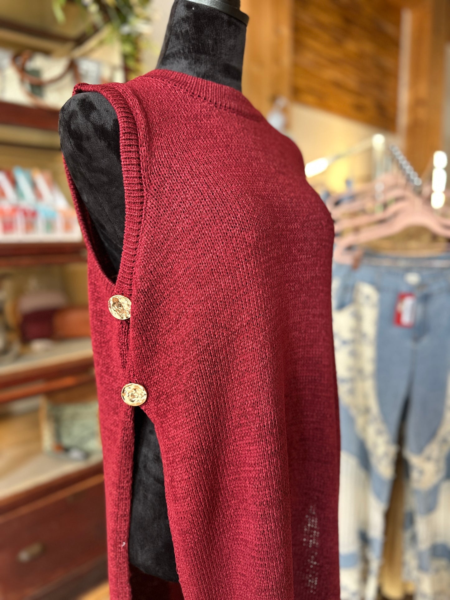 Long Slit Sweater (eesome)