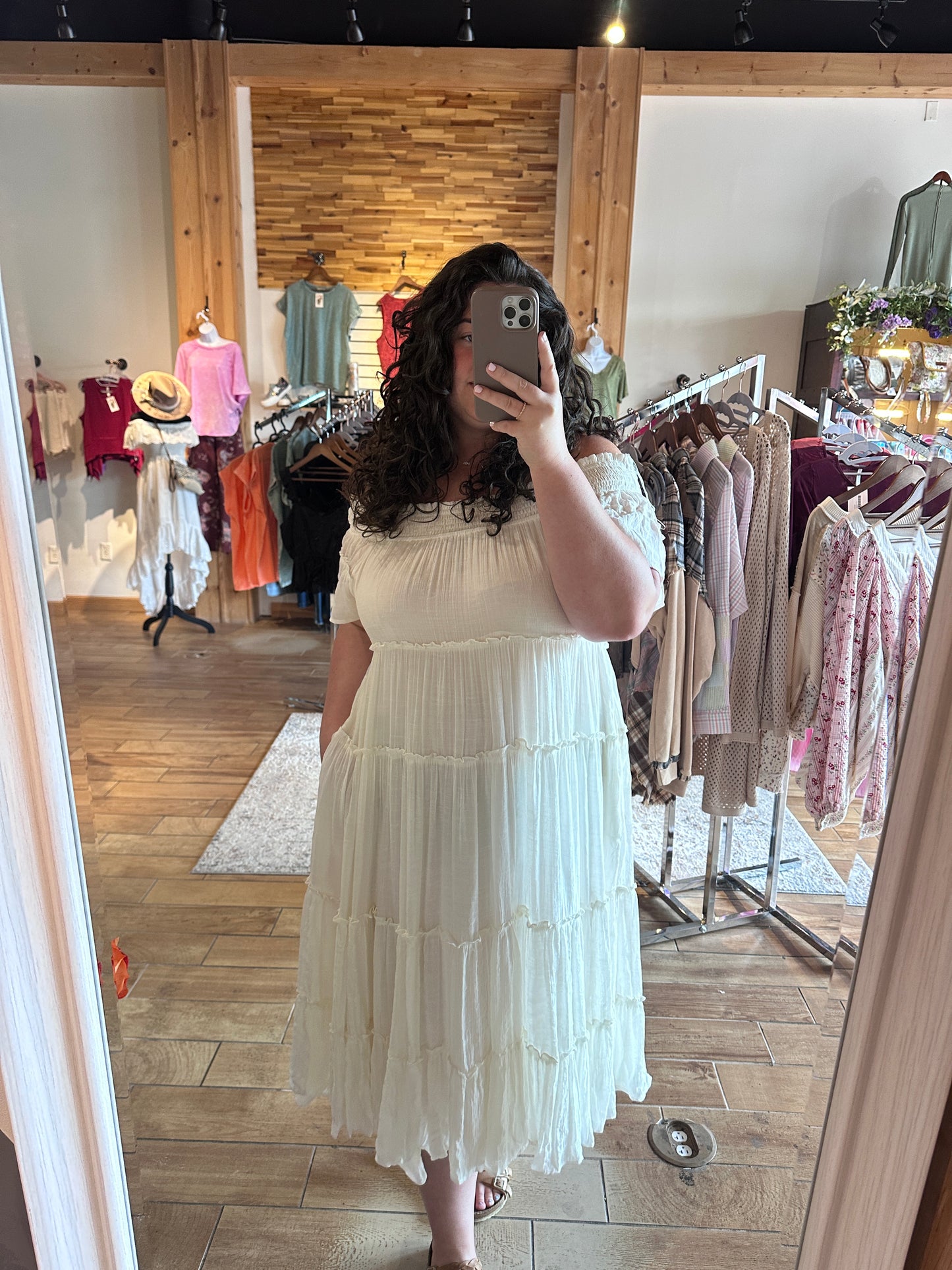 Curvy Midi Sun Dress