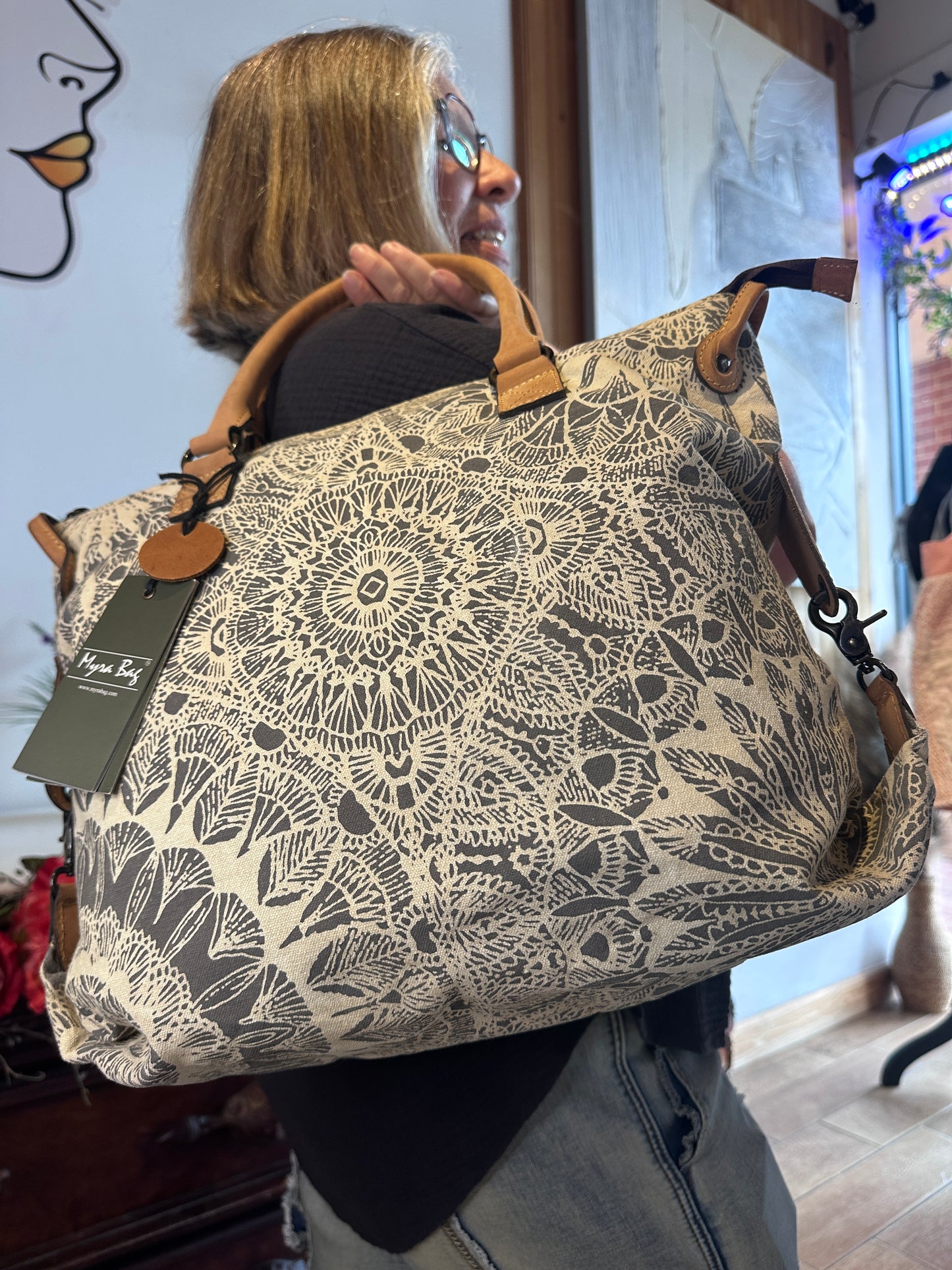 Cream Sunshine Tote