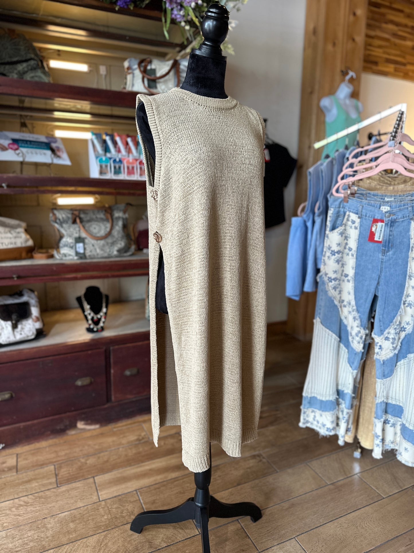 Long Slit Sweater (eesome)