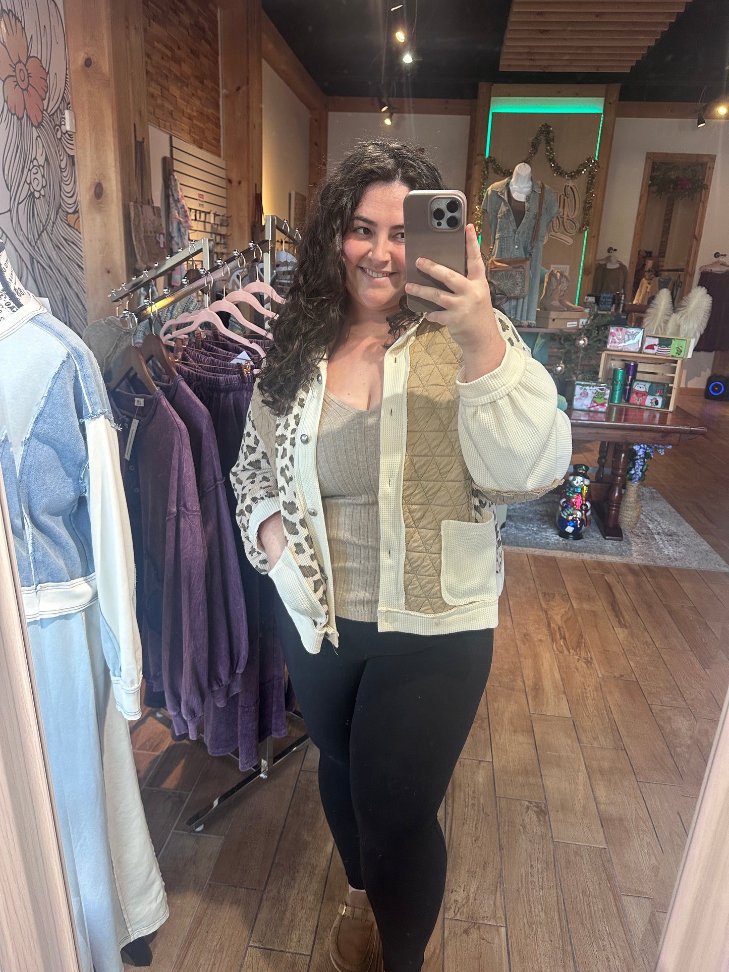 Animal Print Shacket (POL)