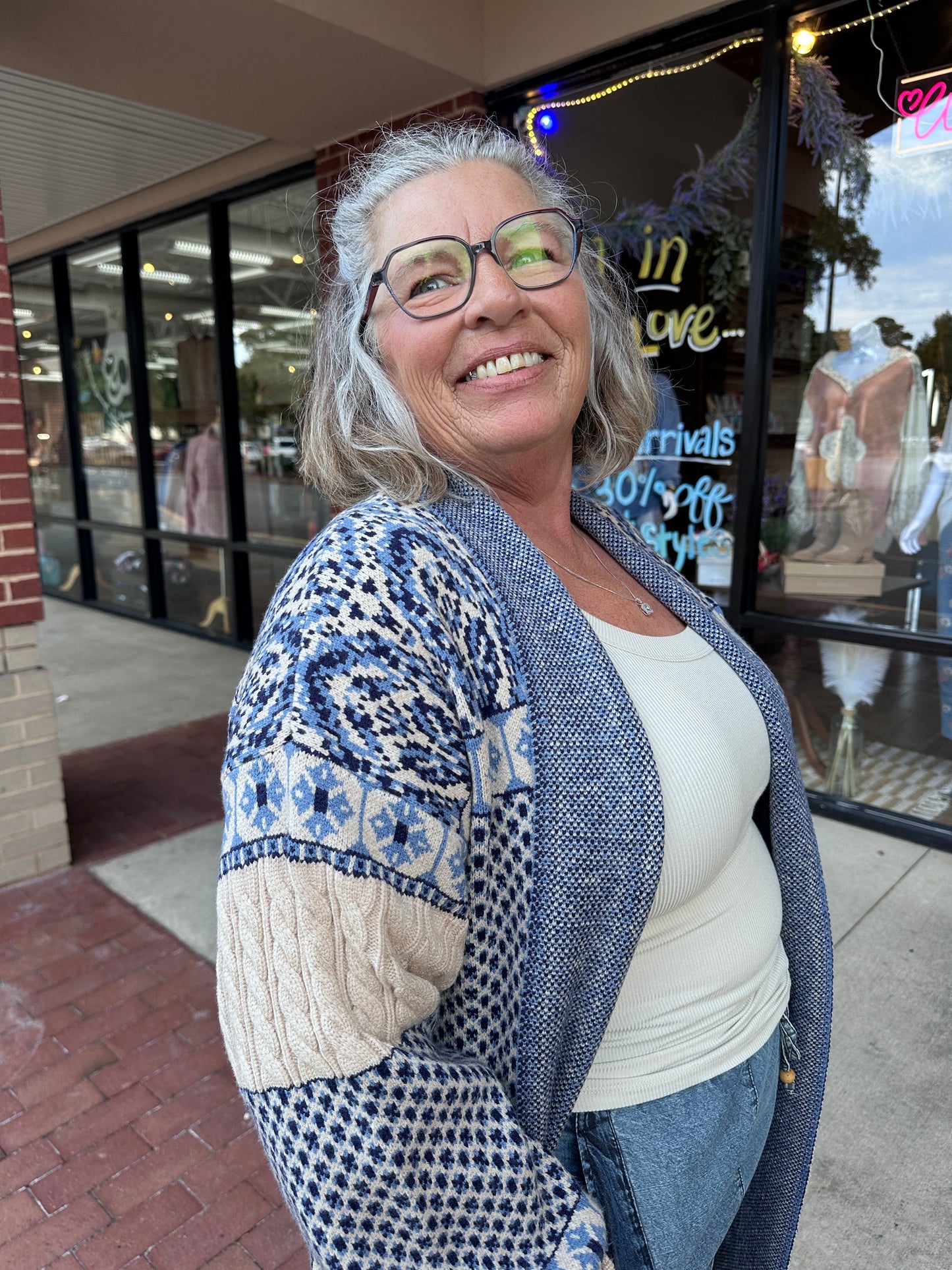 Cozy Paisley Sweater