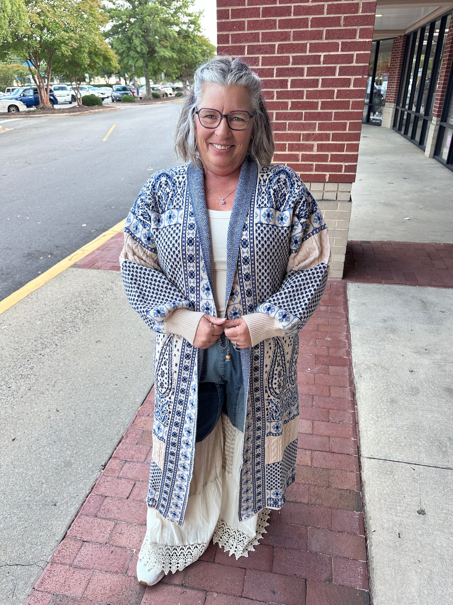 Cozy Paisley Sweater