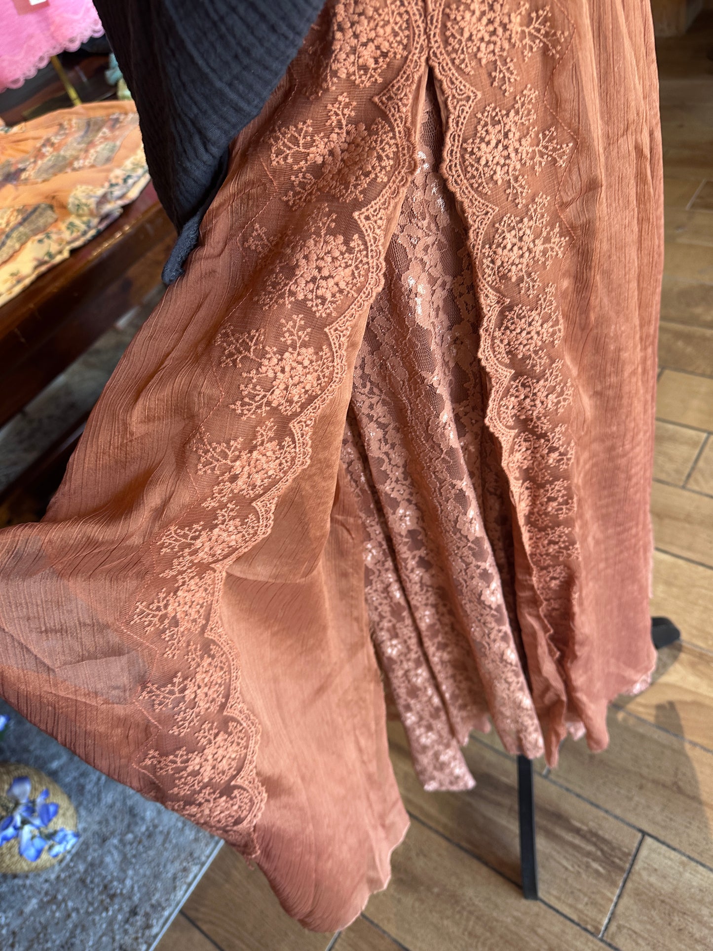 Lace Chiffon Skirt (OLI&HALI)