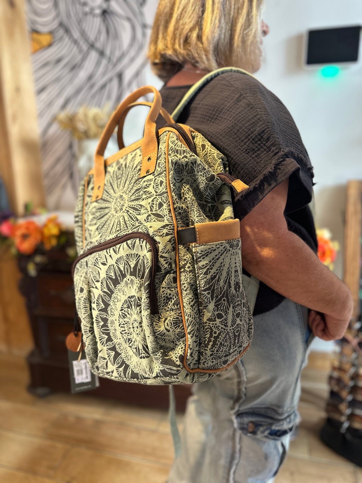 Sage Sunshine Back Pack