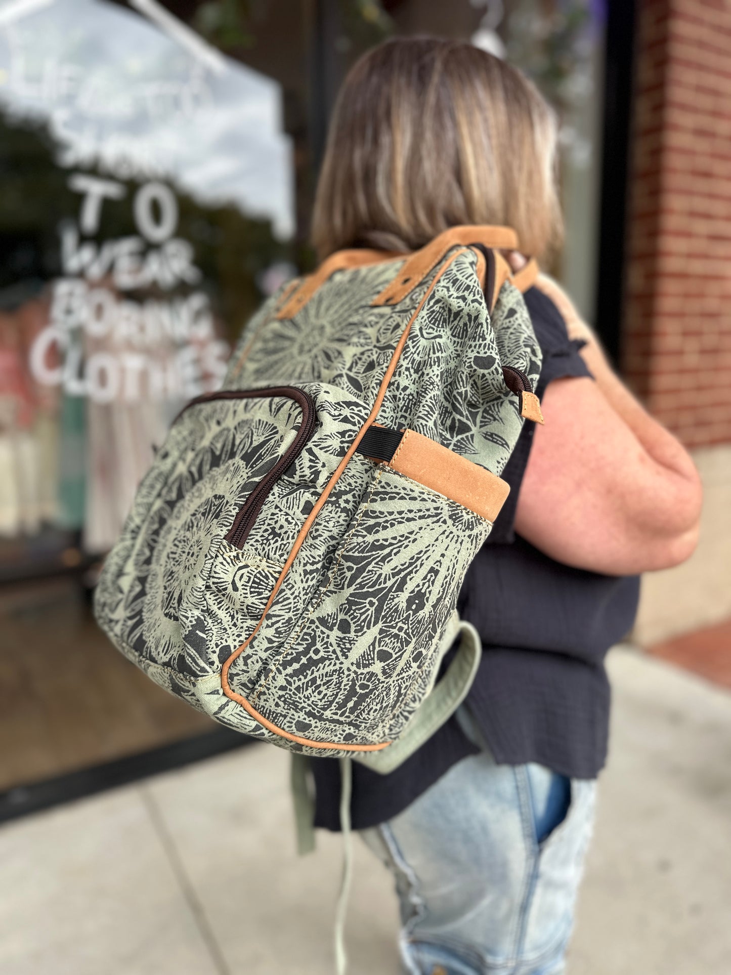 Sage Sunshine Back Pack