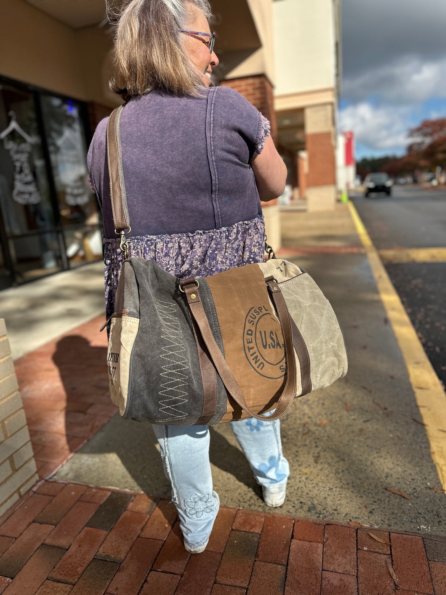 Vintage Cargo Duffle (Myra)