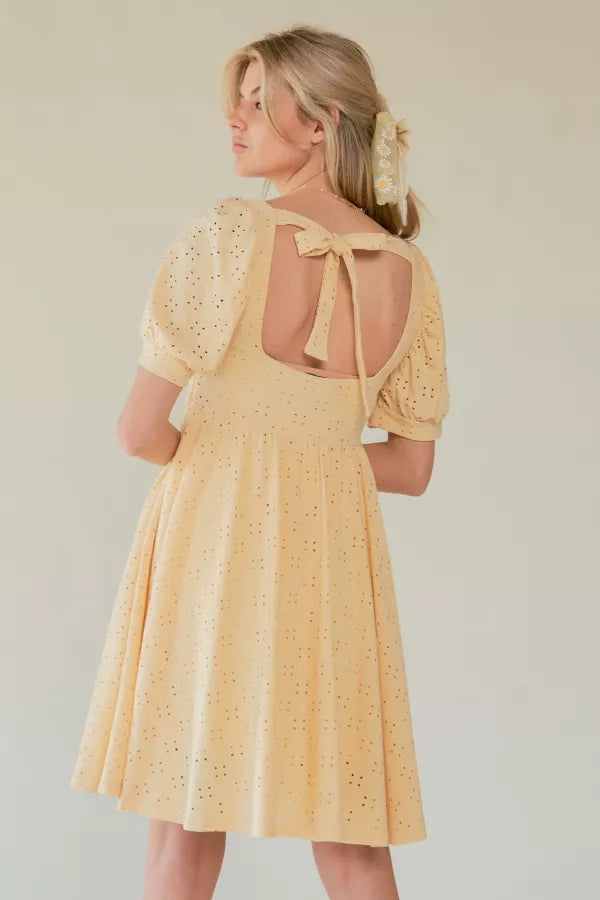 Eyelet Baby Doll Dress (Davi&Dani)