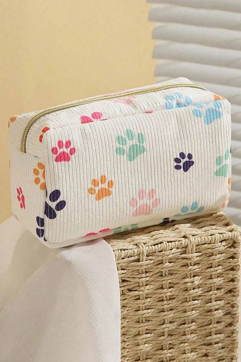 Flower Power Travel Cosmetic Makeup Bag