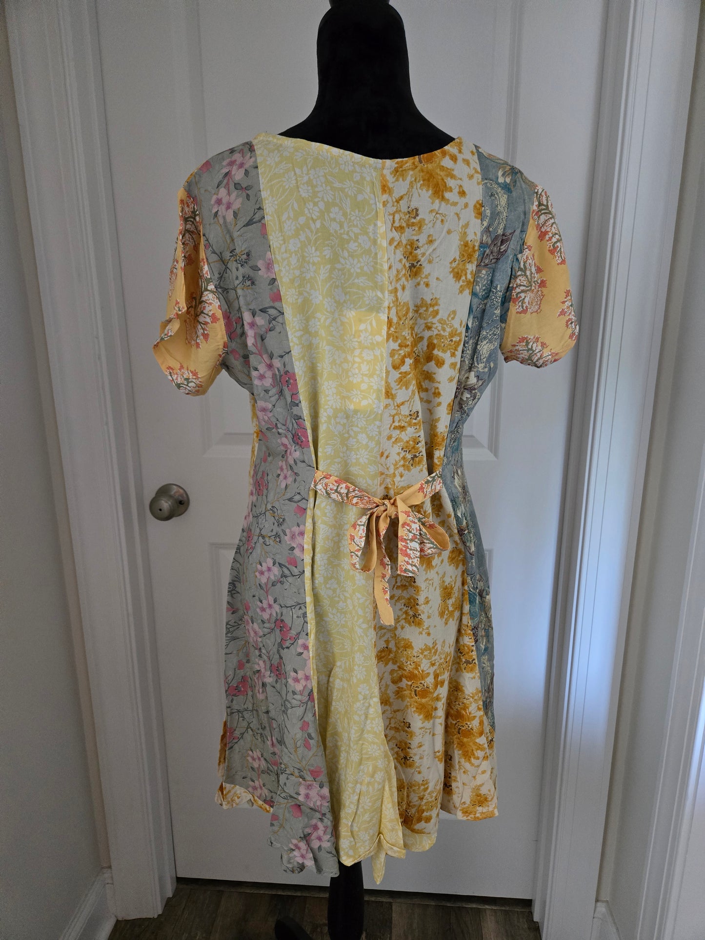 Sunflower Petal Mini Dress (Sacred Threads)