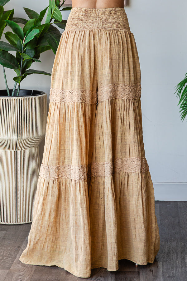 Crinkle Tiered Pants (OLI&HALI)