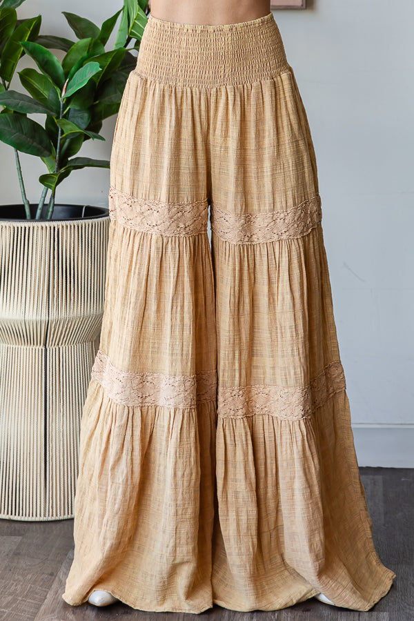 Crinkle Tiered Pants (OLI&HALI)