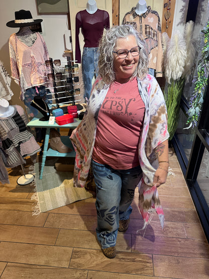 Donna Tie-Dye Kimono