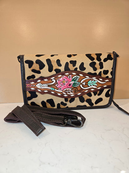 Cheetah Print Clutch