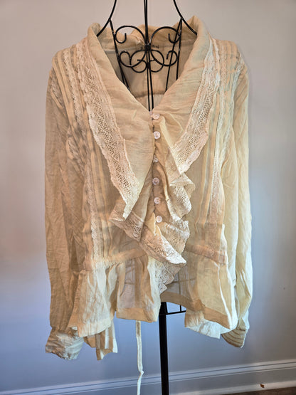 Ruffle Kisses Top (A Rare Bird)