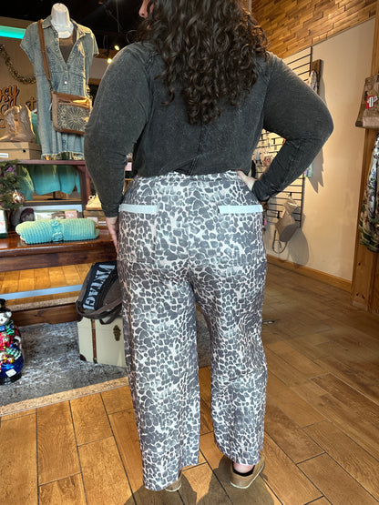 Curvy Leopard Pants