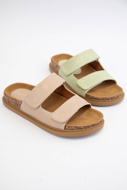CCOCCI GWEN CORK SOLE SLIDE SANDAL