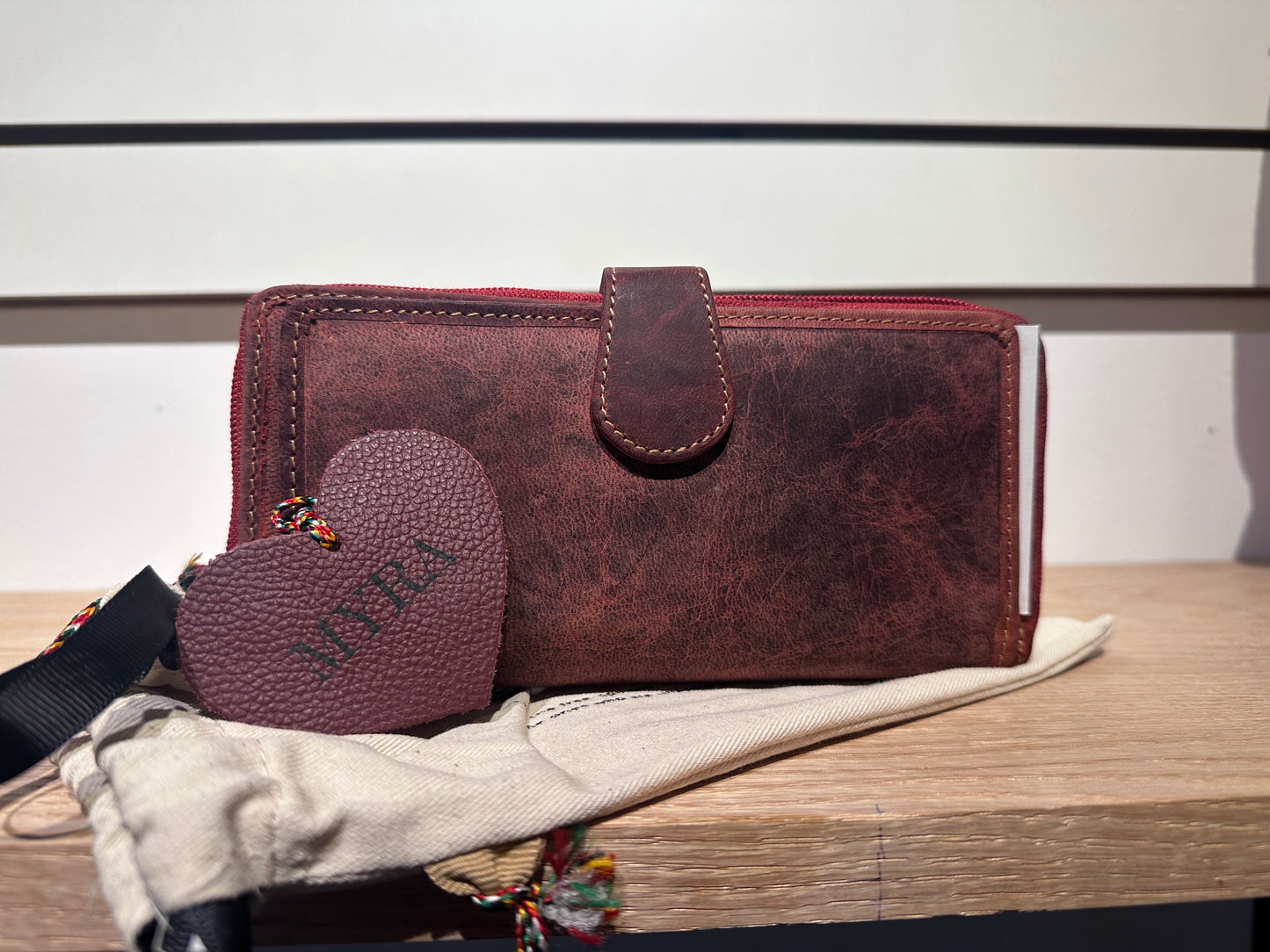 Leather Wallet Russet (Myra)