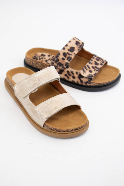 CCOCCI GWEN CORK SOLE SLIDE SANDAL