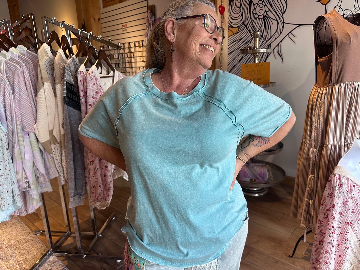 Cotton Washed T-Shirt