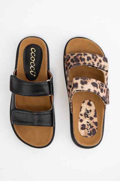 CCOCCI GWEN CORK SOLE SLIDE SANDAL