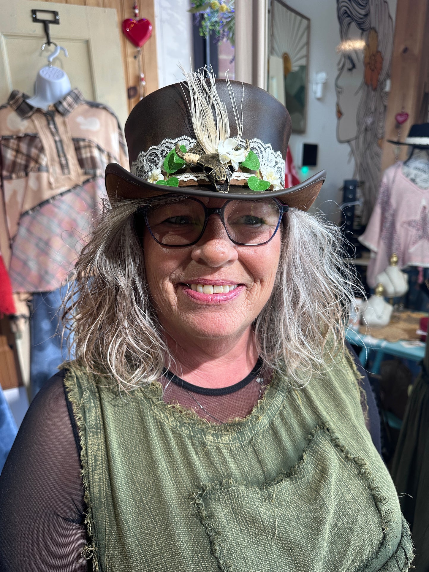 Desert Traveller Leather Hat