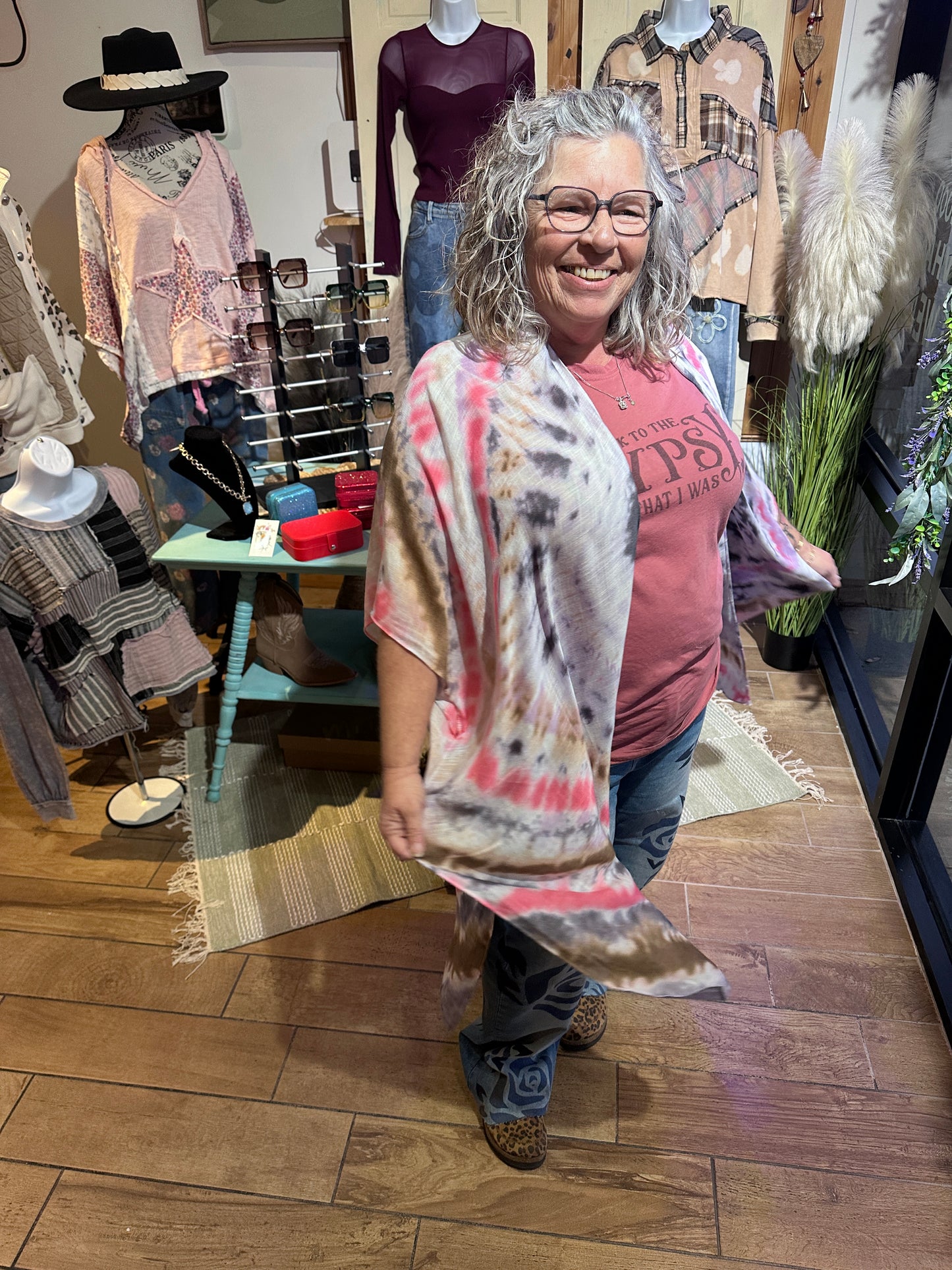 Donna Tie-Dye Kimono