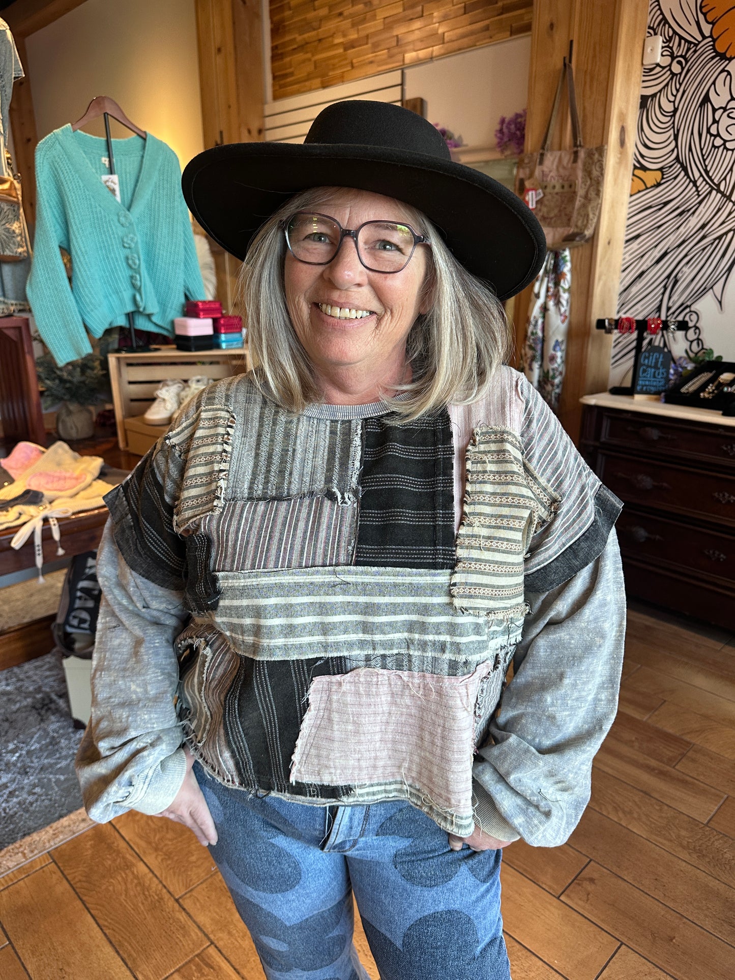 Patchwork Long Sleeve (OLI&HALI)