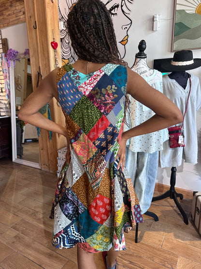 Free Spirit Mini Dress (Sacred Threads)