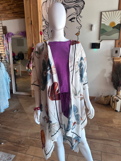 Tuscan Rust Kimono