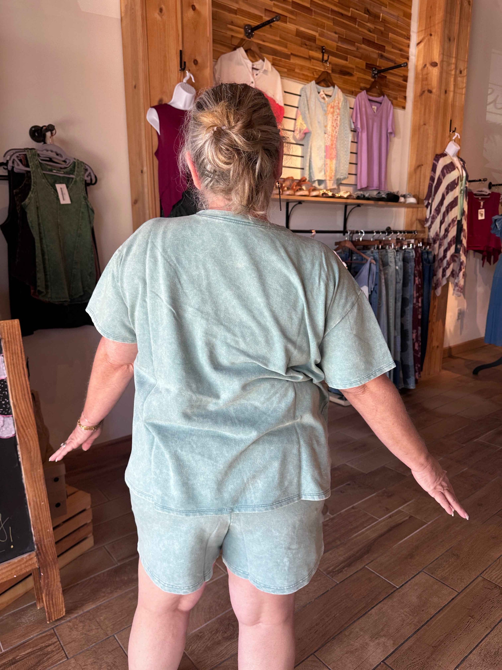 Cotton Pocket Short Set