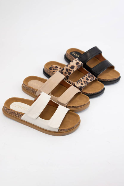 CCOCCI GWEN CORK SOLE SLIDE SANDAL
