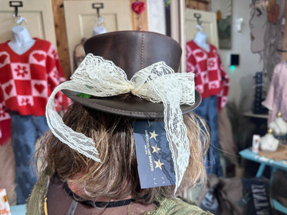 Desert Traveller Leather Hat