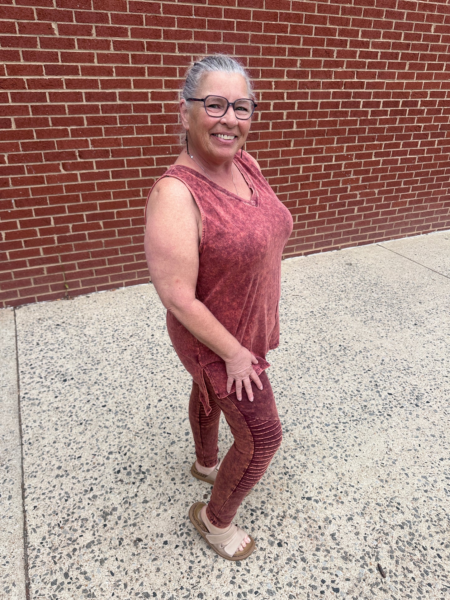 Curvy Legging and Tank Set