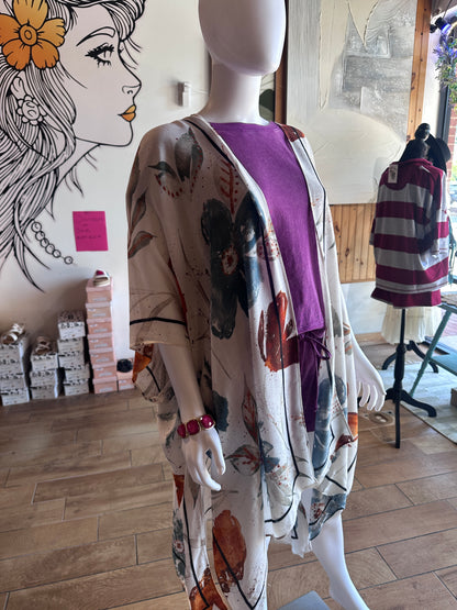 Tuscan Rust Kimono