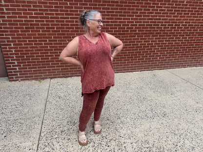 Curvy Legging and Tank Set