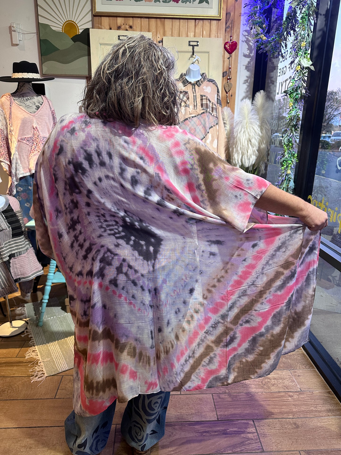 Donna Tie-Dye Kimono
