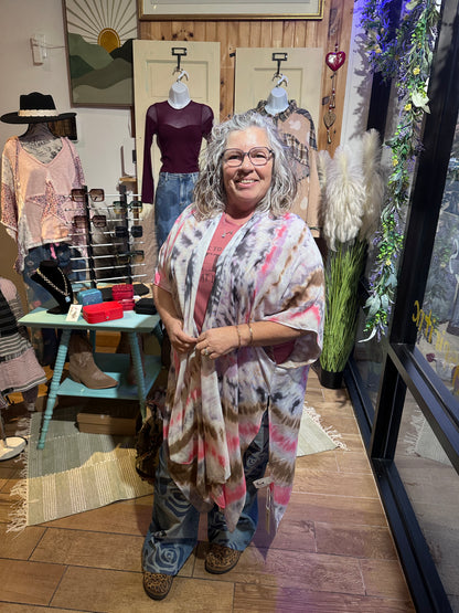Donna Tie-Dye Kimono