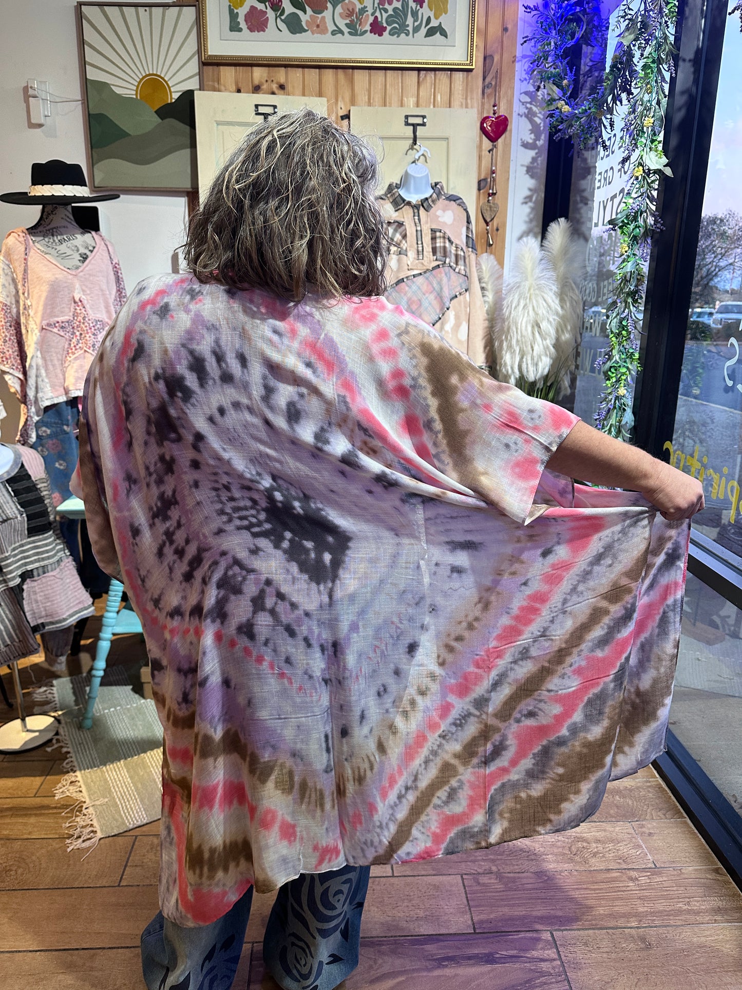 Donna Tie-Dye Kimono