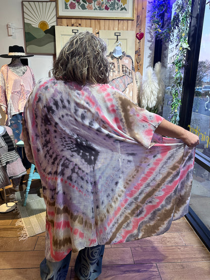 Donna Tie-Dye Kimono