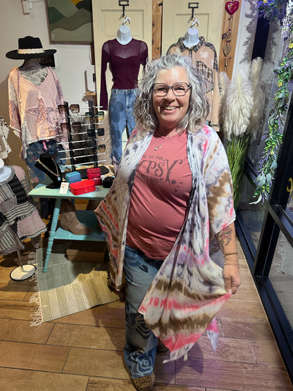 Donna Tie-Dye Kimono
