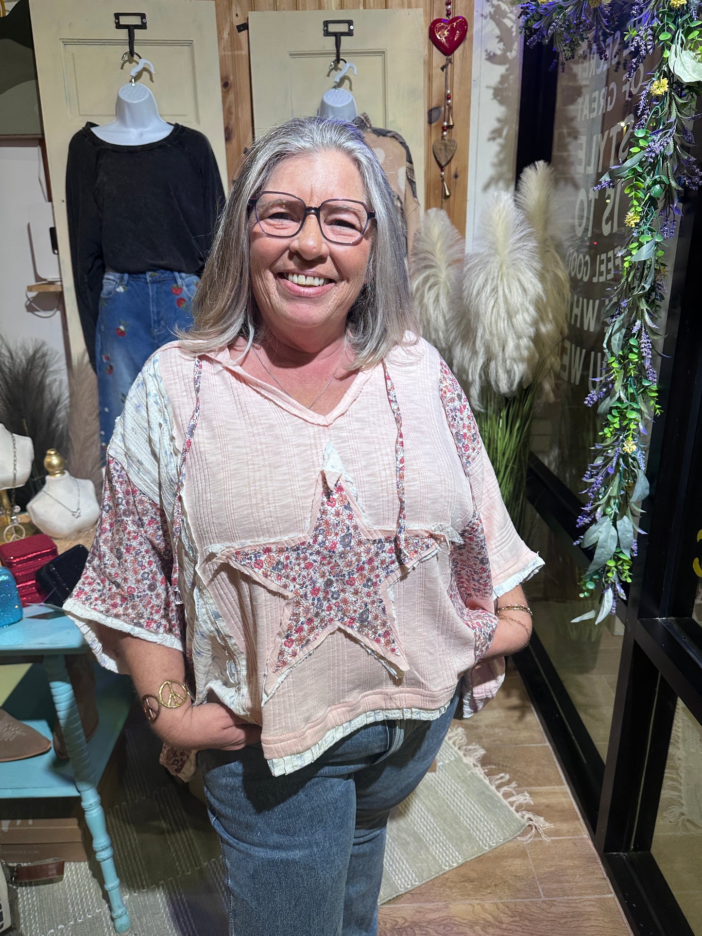 Star Patch Top (POL)