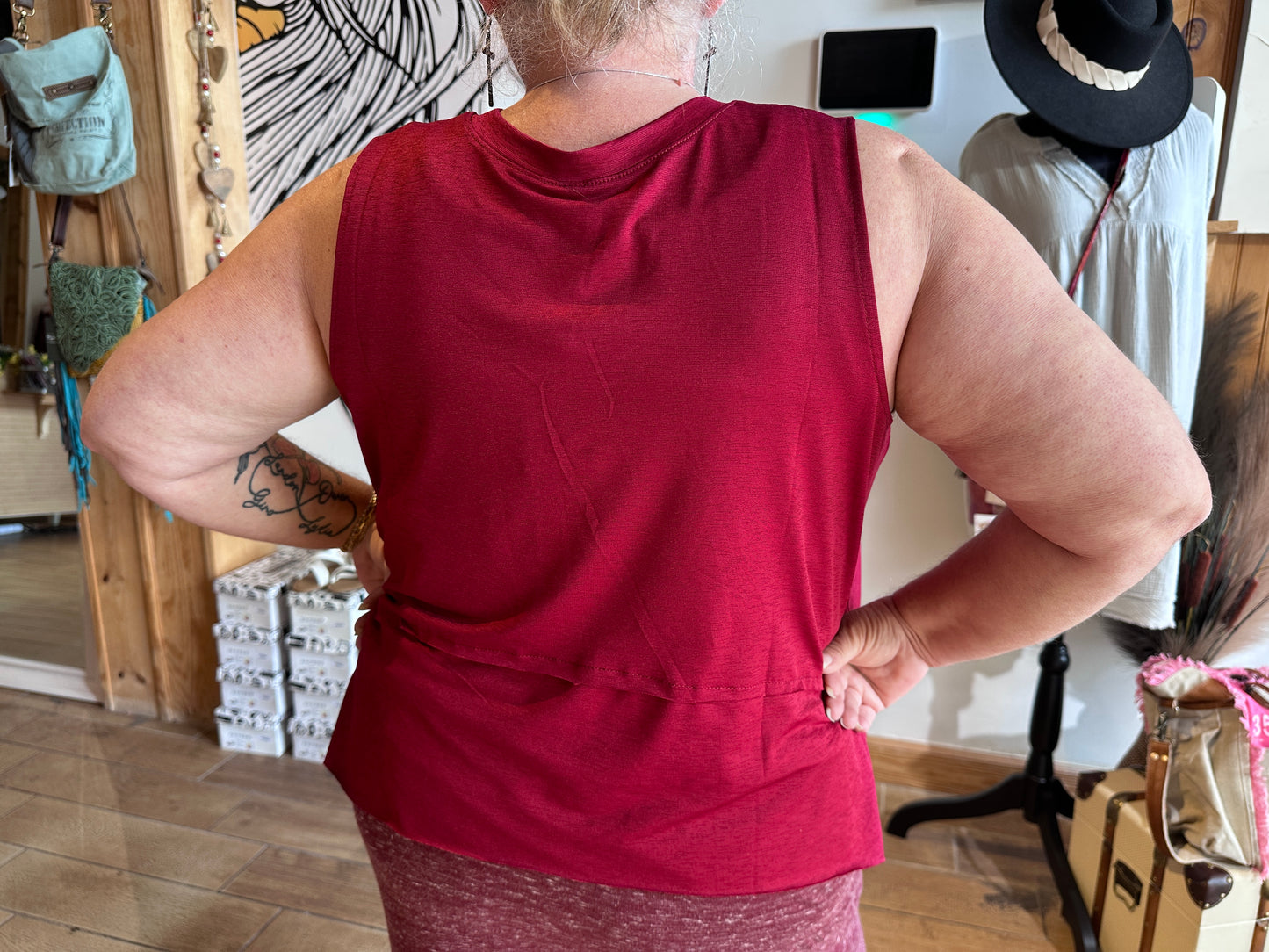 Shark Bite Tank Top