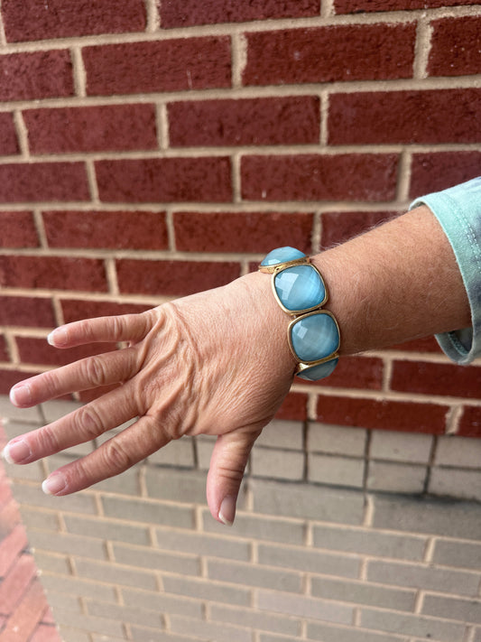 Blue Stone Bracelet