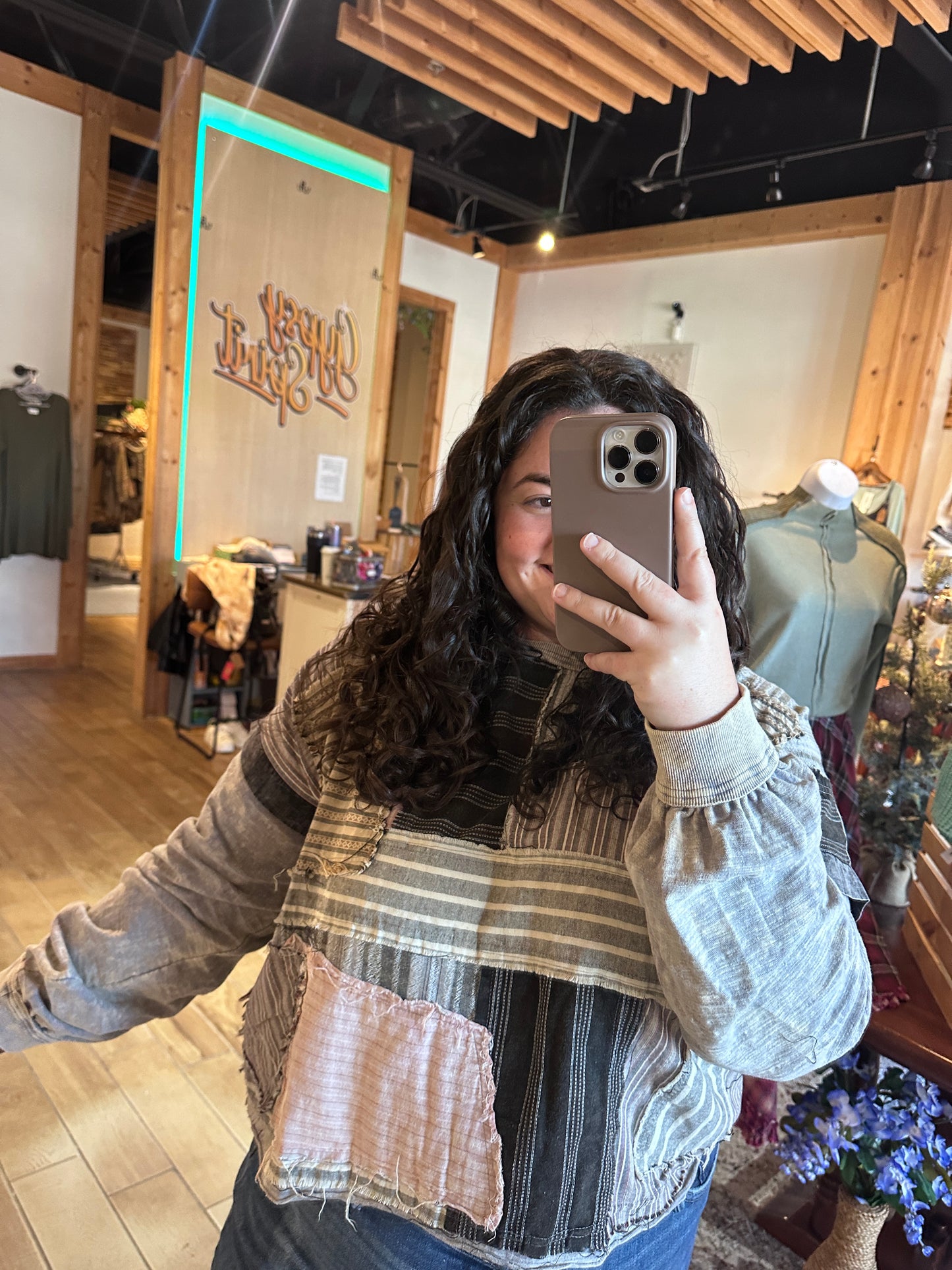 Patchwork Long Sleeve (OLI&HALI)